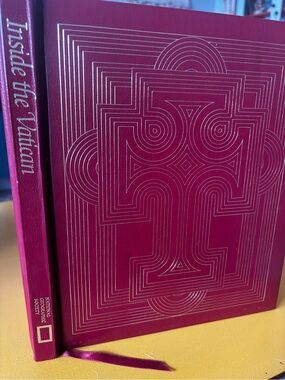 National Geographic Inside the Vatican Hardcover 1991